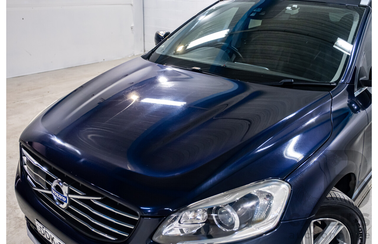 02/2016 Volvo XC60 T5 Luxury DZ MY16 4D Wagon Magic Blue Metallic Turbo 2.0L