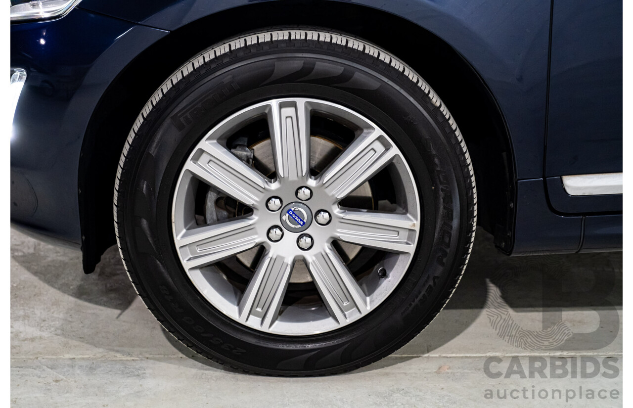 02/2016 Volvo XC60 T5 Luxury DZ MY16 4D Wagon Magic Blue Metallic Turbo 2.0L