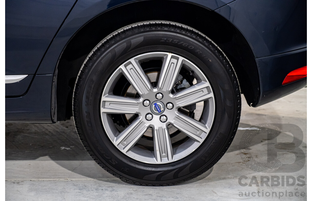 02/2016 Volvo XC60 T5 Luxury DZ MY16 4D Wagon Magic Blue Metallic Turbo 2.0L