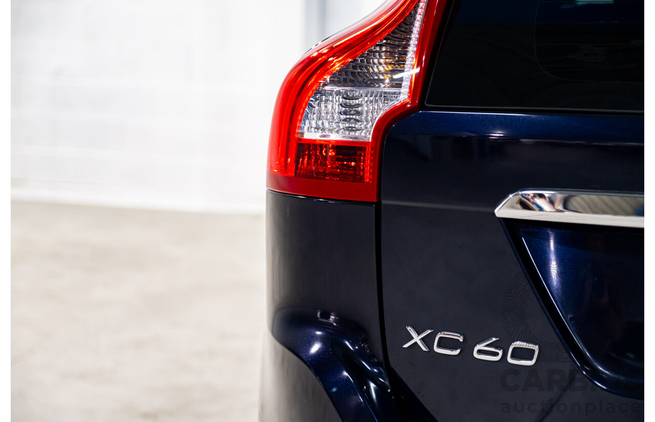 02/2016 Volvo XC60 T5 Luxury DZ MY16 4D Wagon Magic Blue Metallic Turbo 2.0L