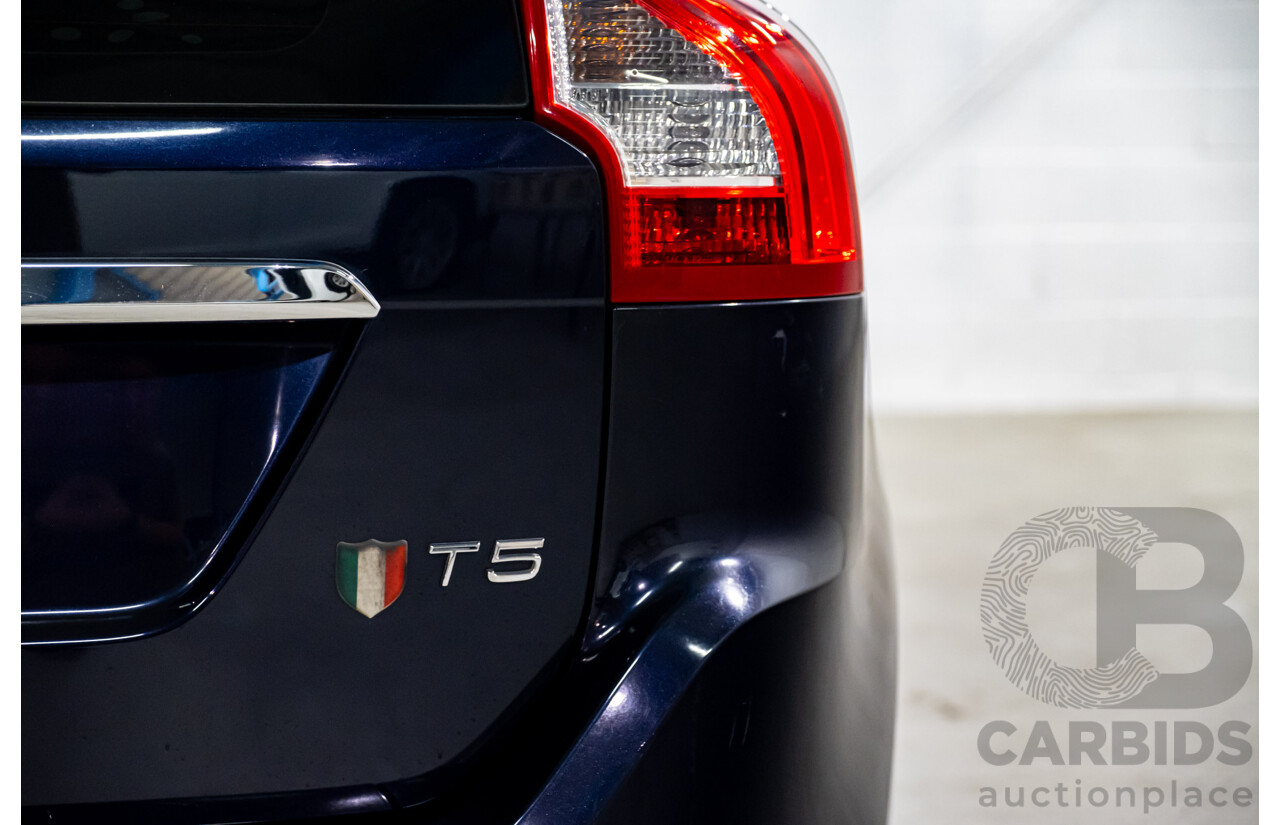 02/2016 Volvo XC60 T5 Luxury DZ MY16 4D Wagon Magic Blue Metallic Turbo 2.0L