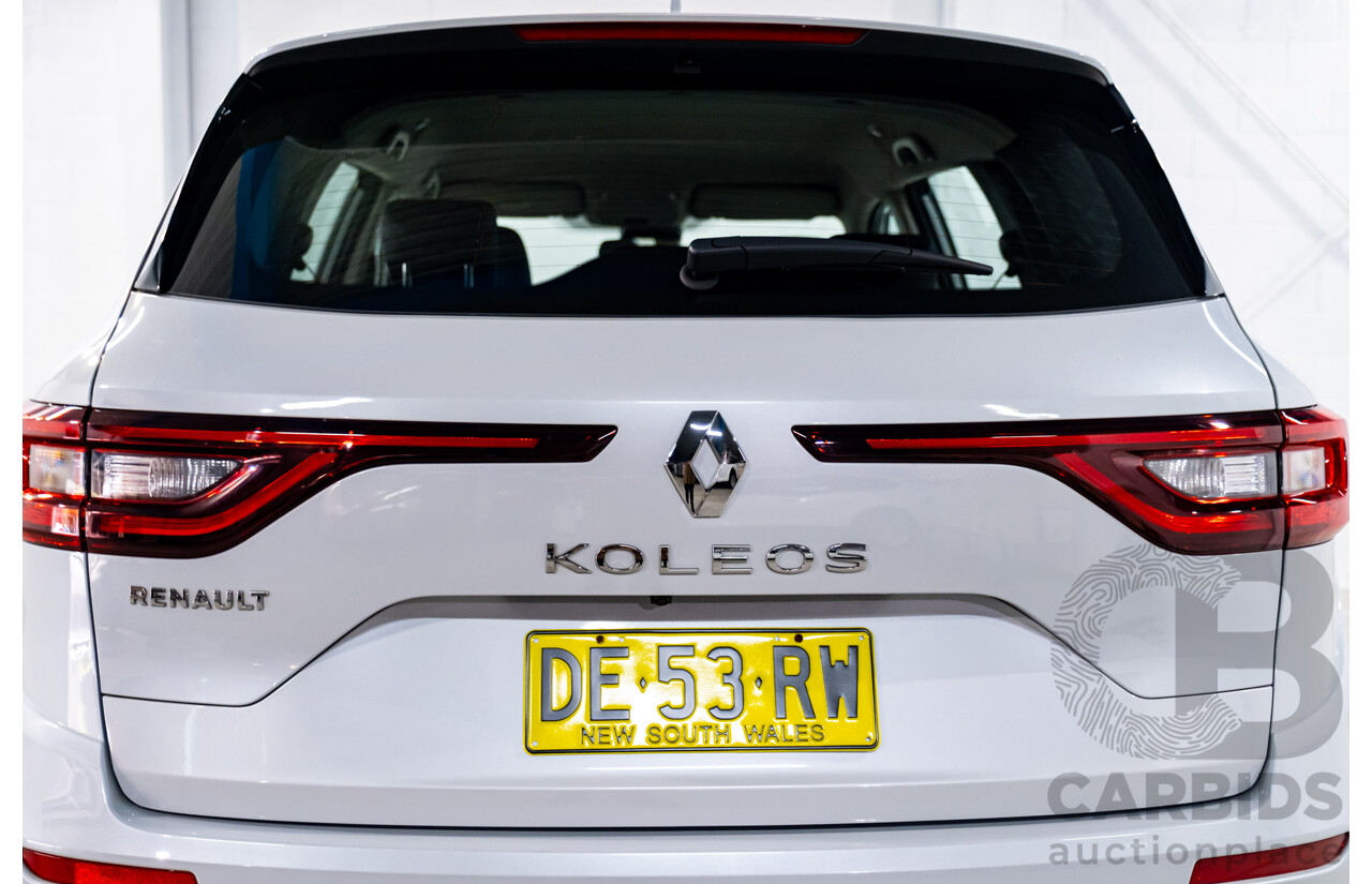 09/2022 Renault Koleos Life XZG MY22 4d Wagon Universal White Metallic 2.5L