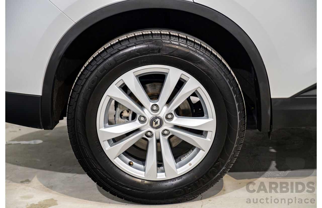 09/2022 Renault Koleos Life XZG MY22 4d Wagon Universal White Metallic 2.5L