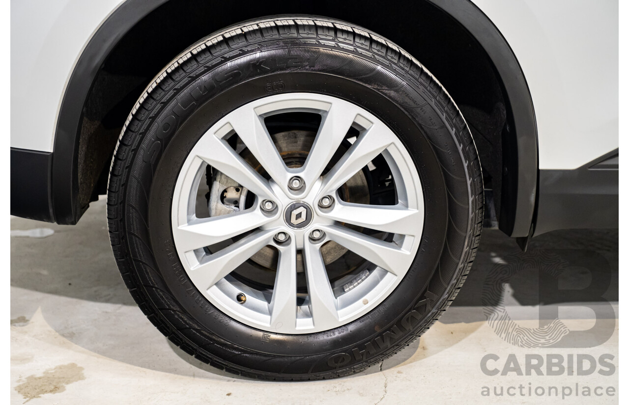 09/2022 Renault Koleos Life XZG MY22 4d Wagon Universal White Metallic 2.5L