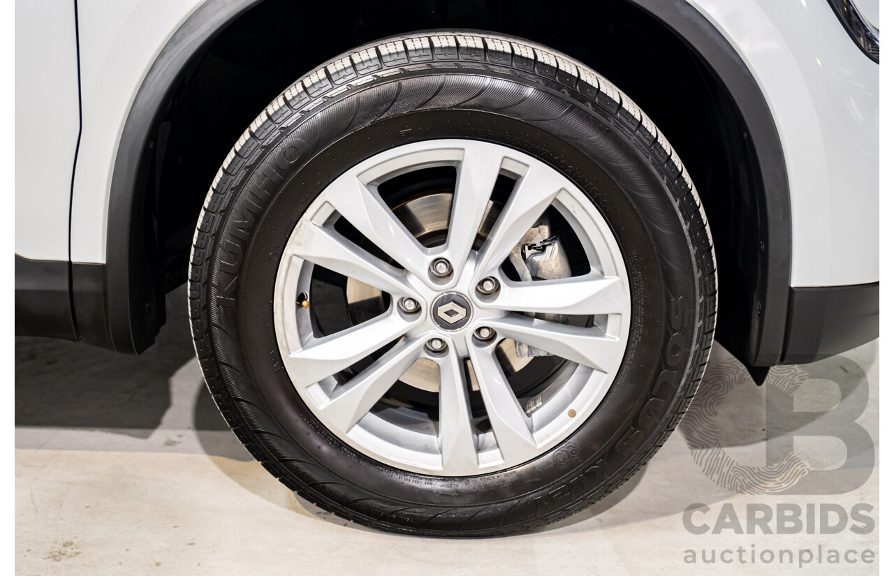 09/2022 Renault Koleos Life XZG MY22 4d Wagon Universal White Metallic 2.5L