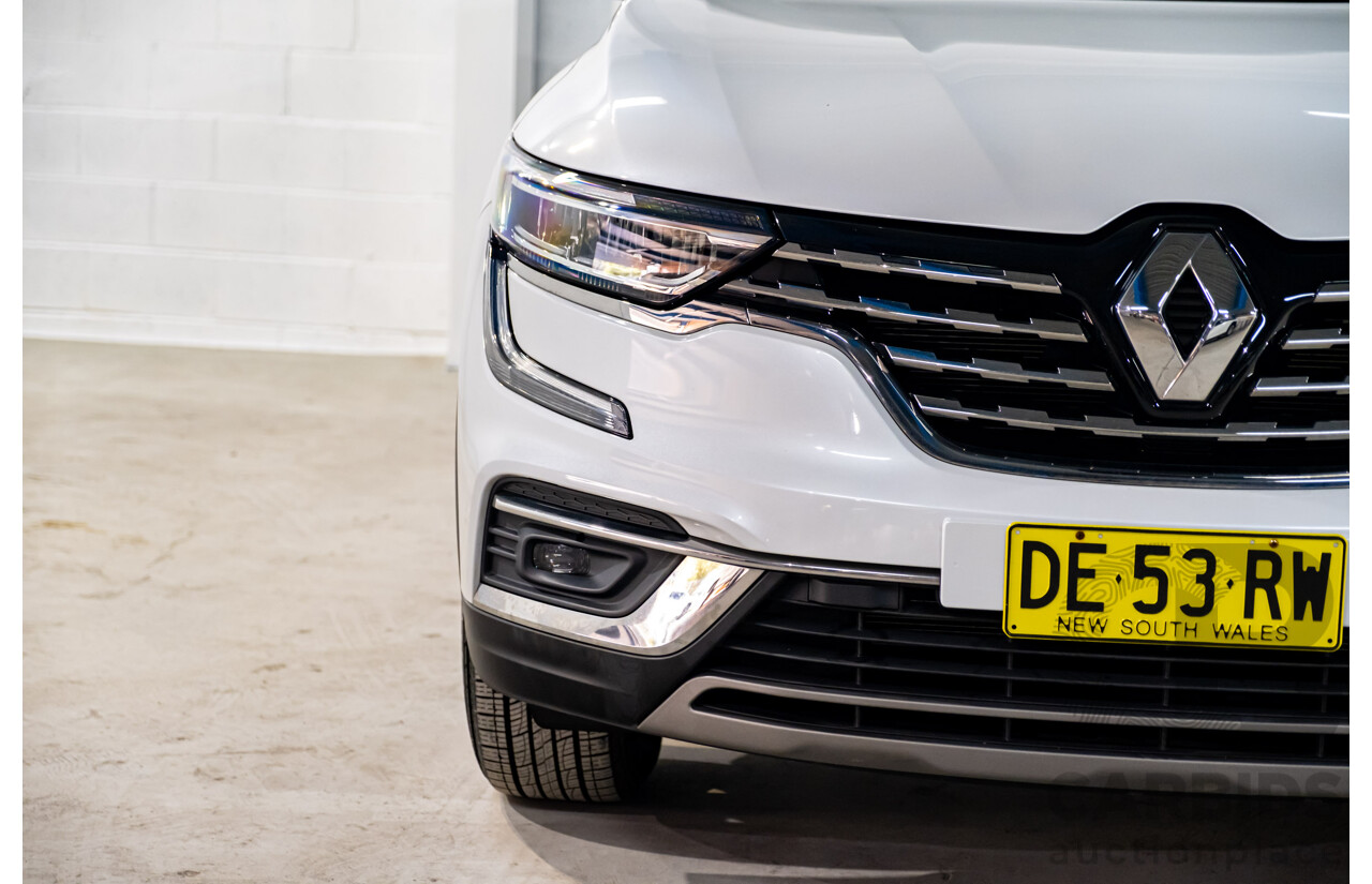 09/2022 Renault Koleos Life XZG MY22 4d Wagon Universal White Metallic 2.5L
