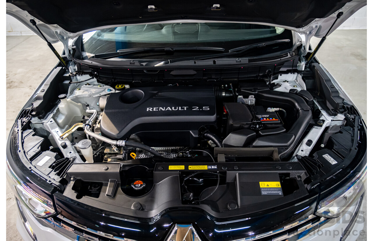 09/2022 Renault Koleos Life XZG MY22 4d Wagon Universal White Metallic 2.5L