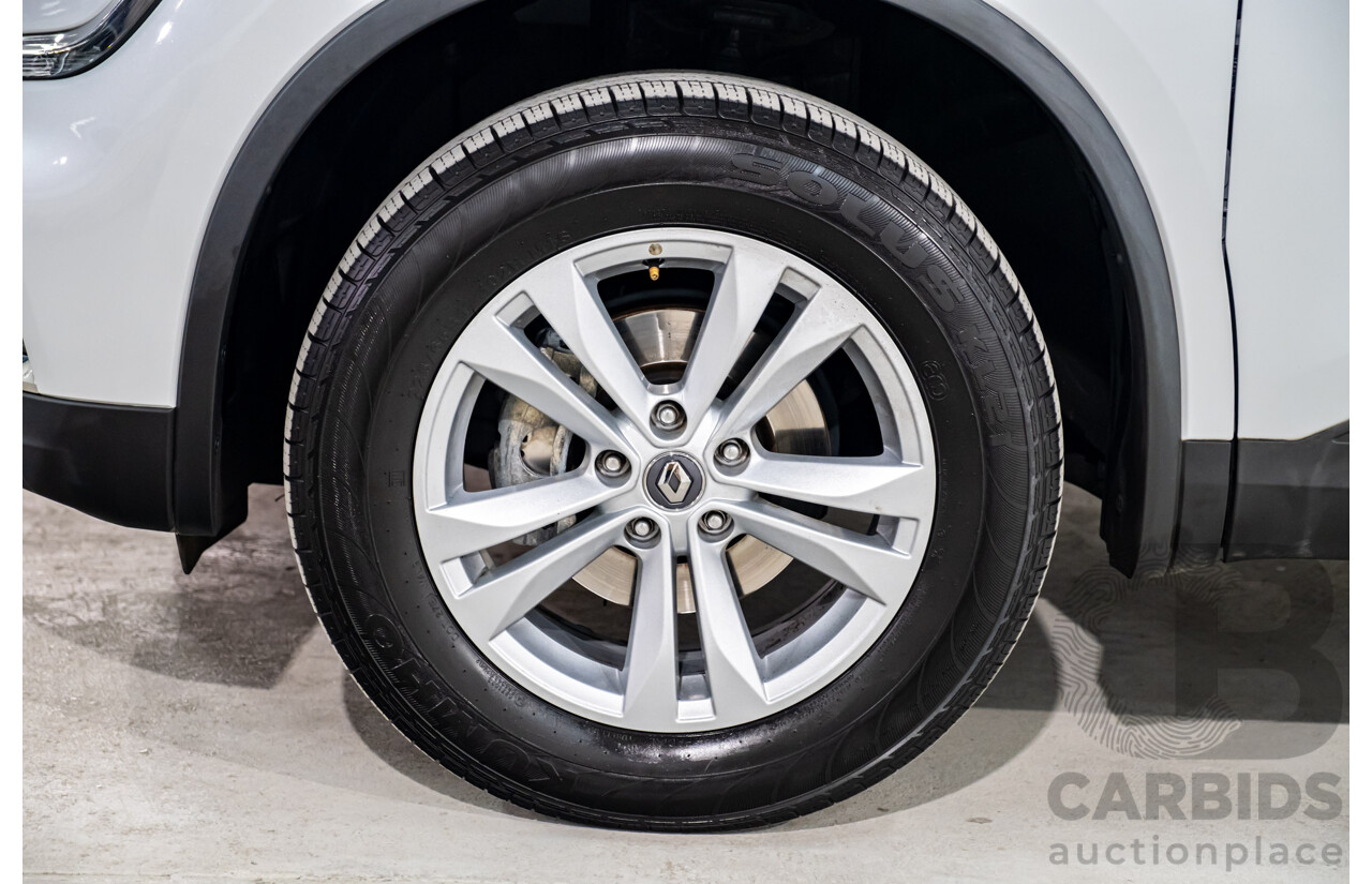 09/2022 Renault Koleos Life XZG MY22 4d Wagon Universal White Metallic 2.5L