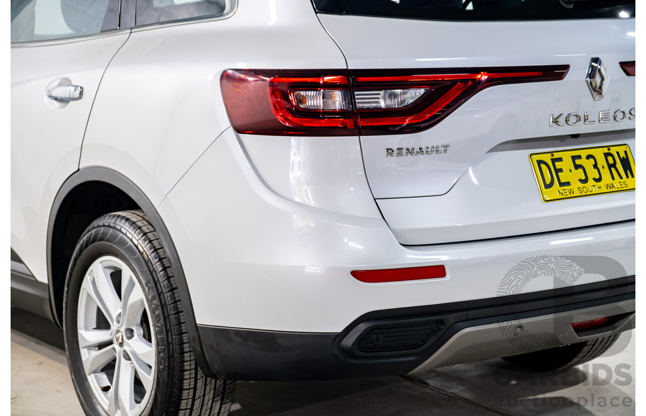 09/2022 Renault Koleos Life XZG MY22 4d Wagon Universal White Metallic 2.5L