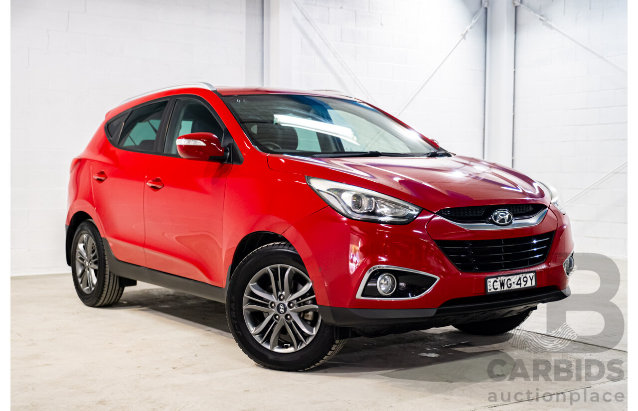 8/2014 Hyundai Ix35 SE LM SERIES II 4d Wagon Red 2.0L