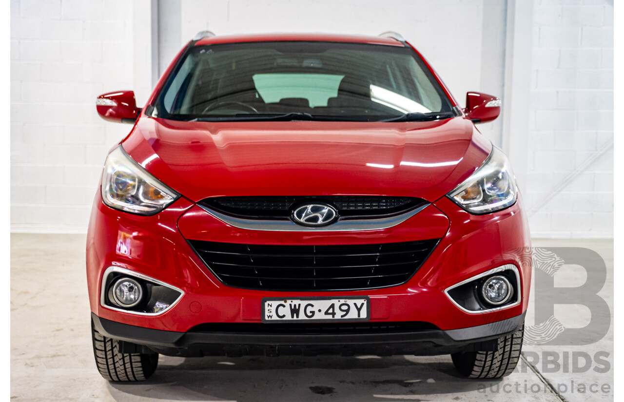 8/2014 Hyundai Ix35 SE LM SERIES II 4d Wagon Red 2.0L