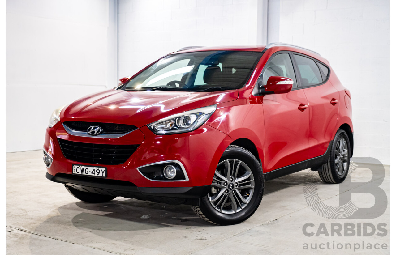 8/2014 Hyundai Ix35 SE LM SERIES II 4d Wagon Red 2.0L