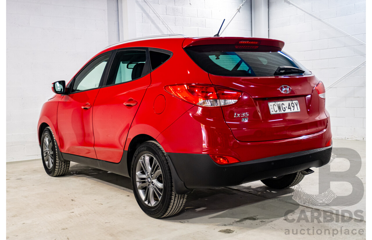 8/2014 Hyundai Ix35 SE LM SERIES II 4d Wagon Red 2.0L