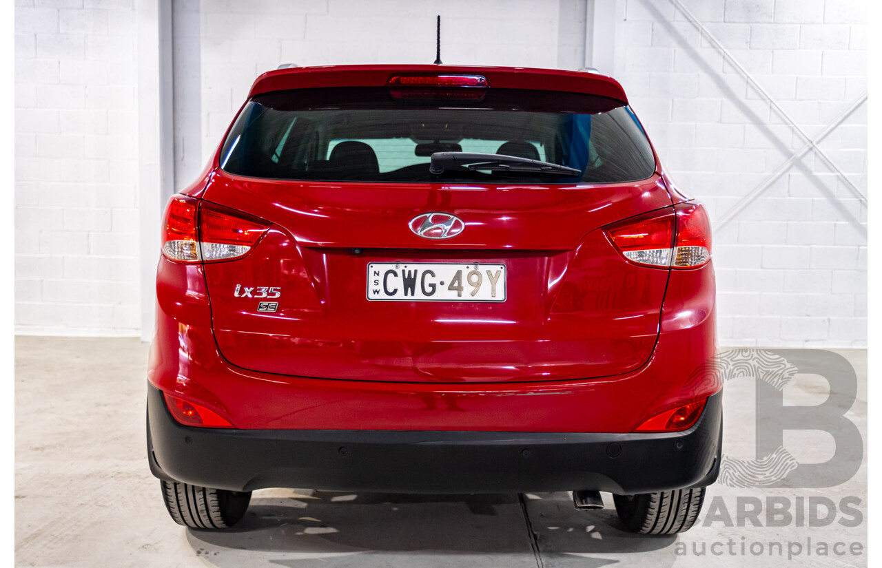 8/2014 Hyundai Ix35 SE LM SERIES II 4d Wagon Red 2.0L