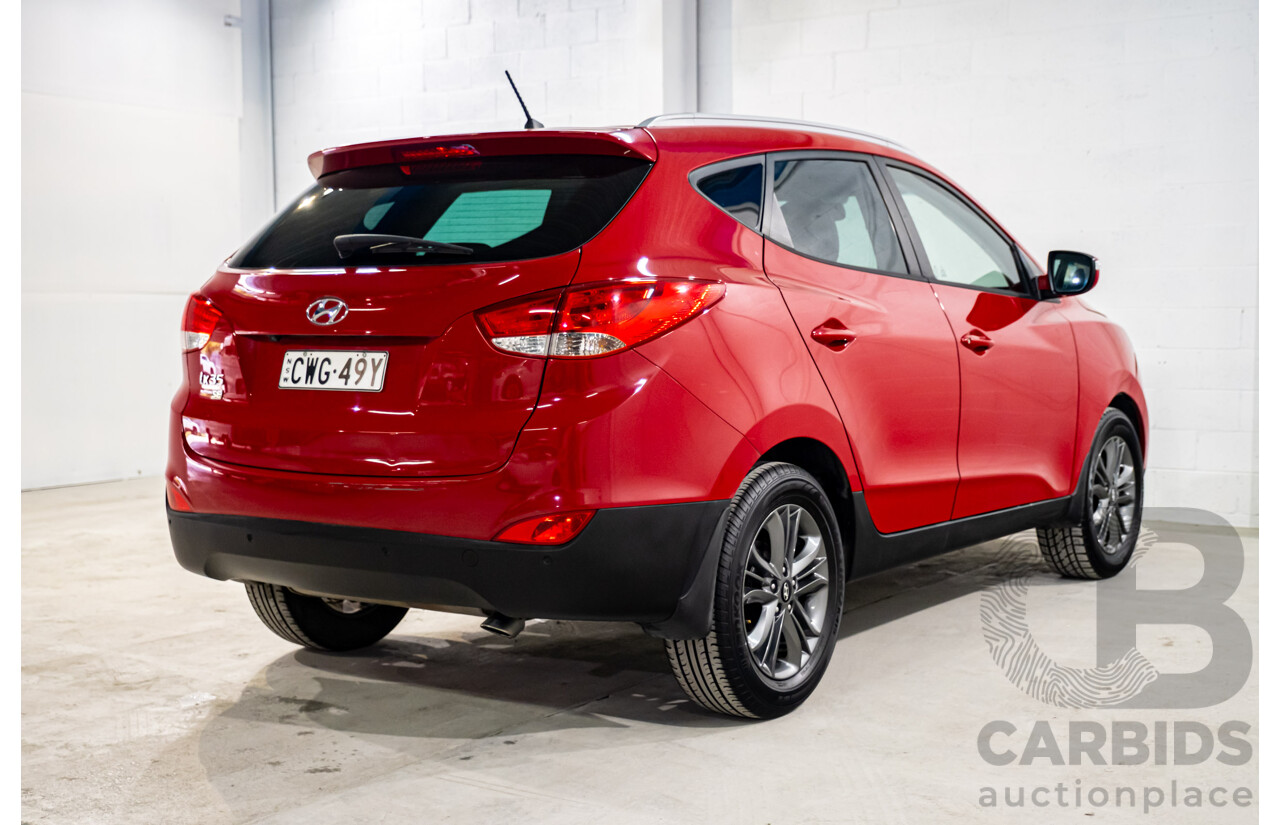 8/2014 Hyundai Ix35 SE LM SERIES II 4d Wagon Red 2.0L