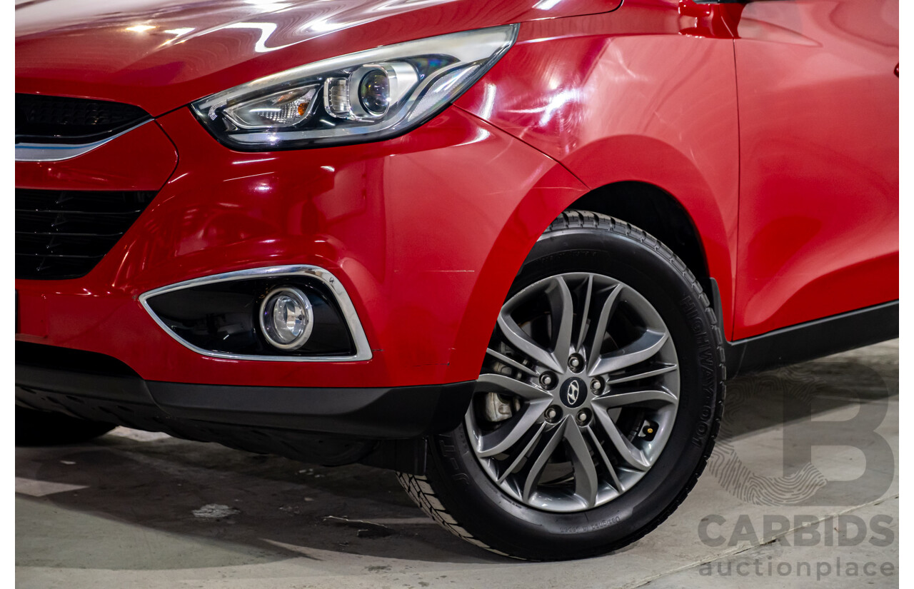 8/2014 Hyundai Ix35 SE LM SERIES II 4d Wagon Red 2.0L
