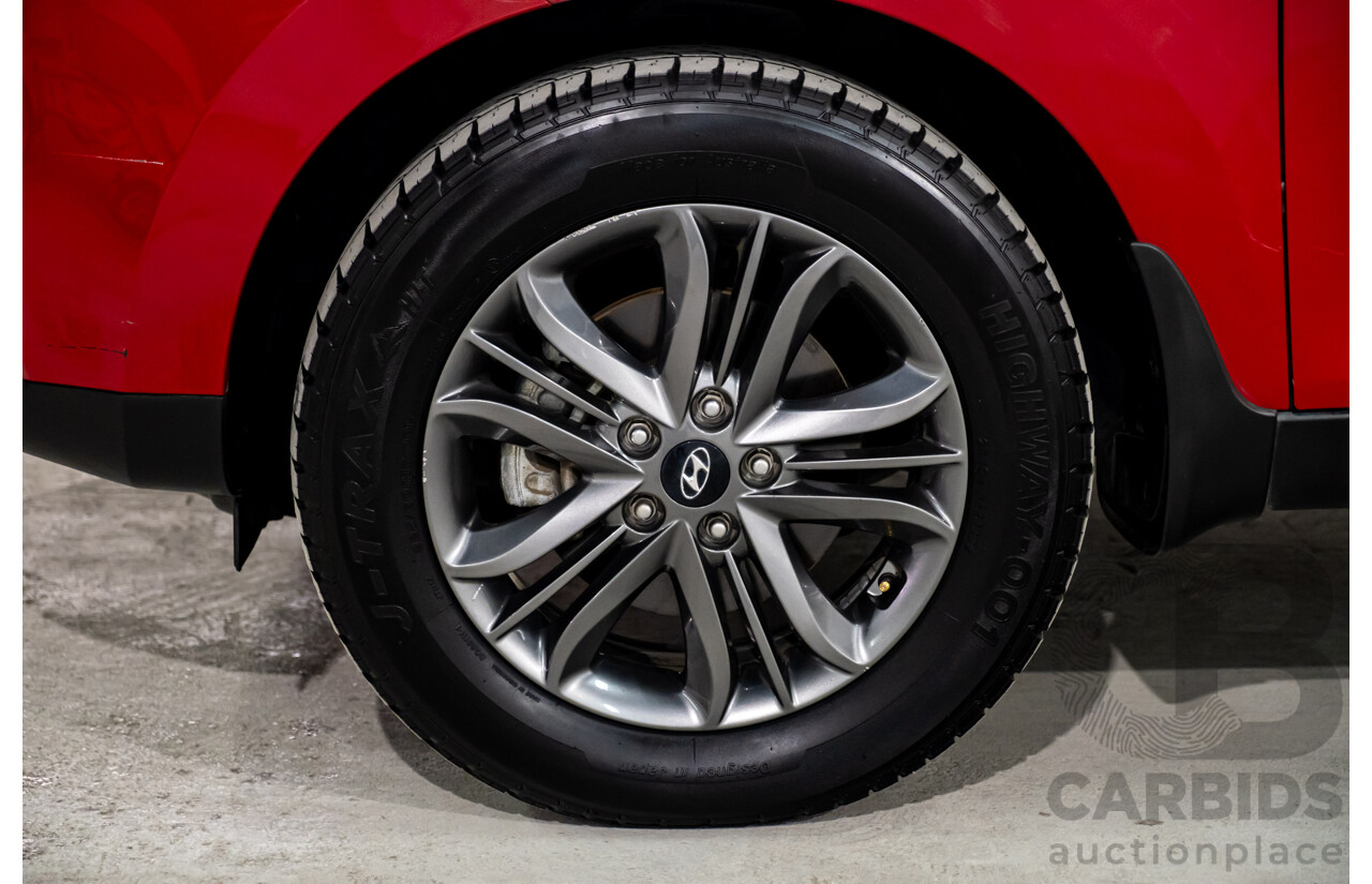 8/2014 Hyundai Ix35 SE LM SERIES II 4d Wagon Red 2.0L