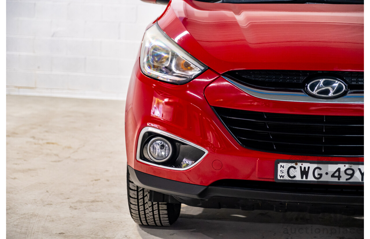 8/2014 Hyundai Ix35 SE LM SERIES II 4d Wagon Red 2.0L