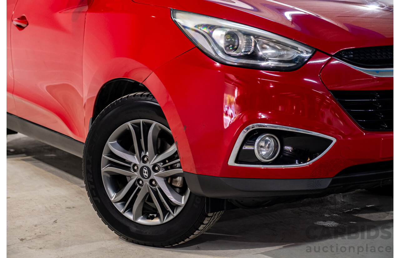 8/2014 Hyundai Ix35 SE LM SERIES II 4d Wagon Red 2.0L