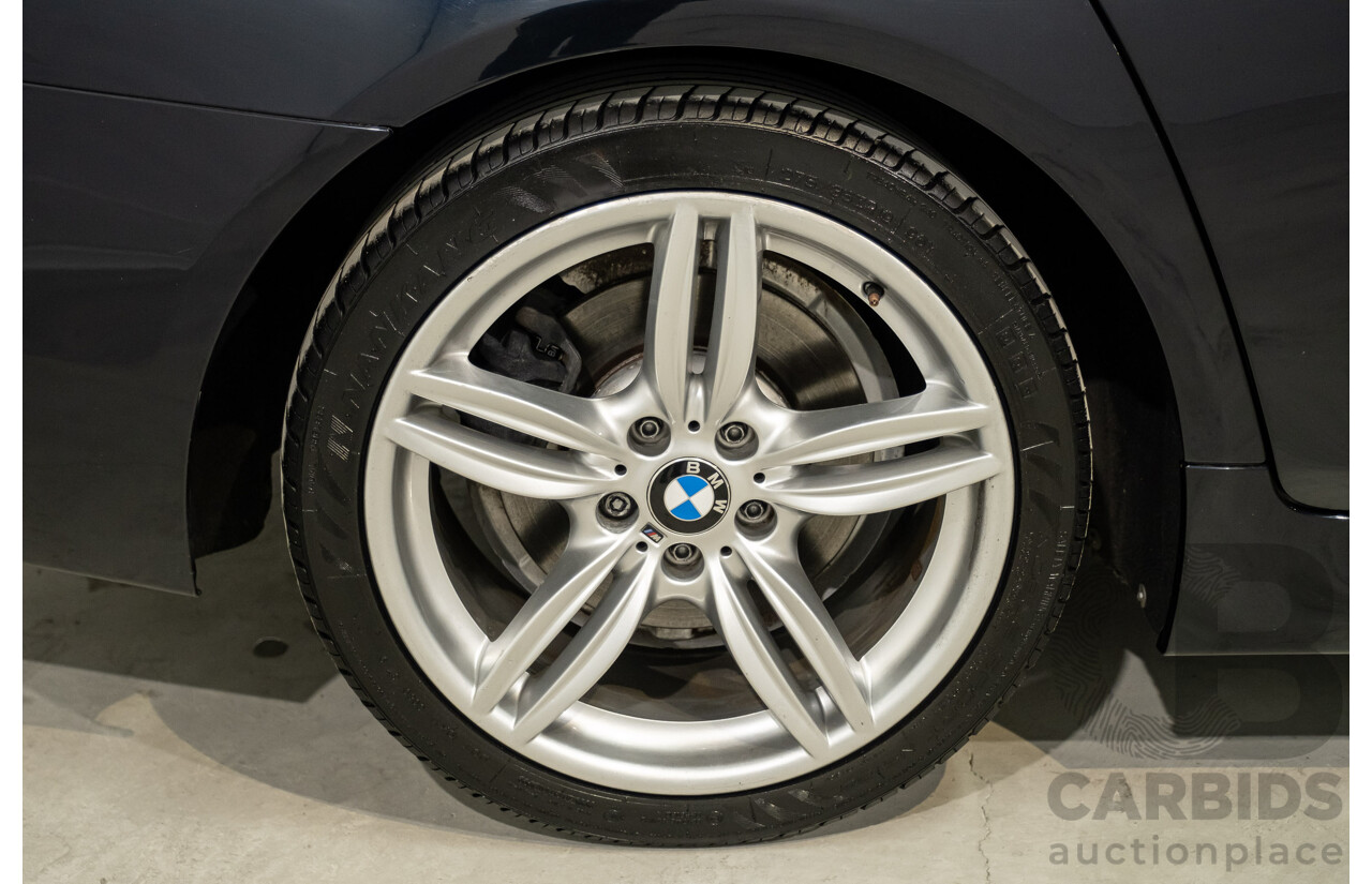 02/2016 BMW 520d M-Sport F10 MY17 4d Sedan Black Turbo Diesel 2.0L