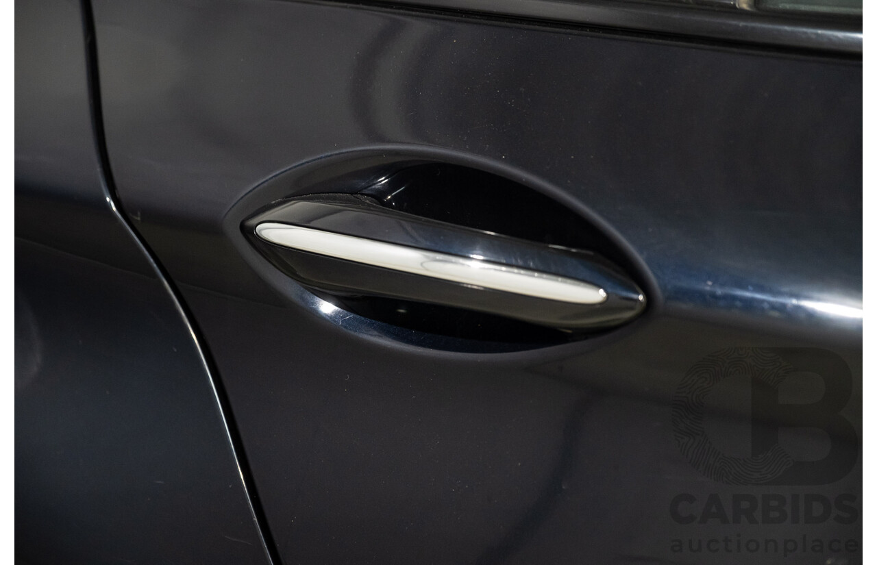 02/2016 BMW 520d M-Sport F10 MY17 4d Sedan Black Turbo Diesel 2.0L