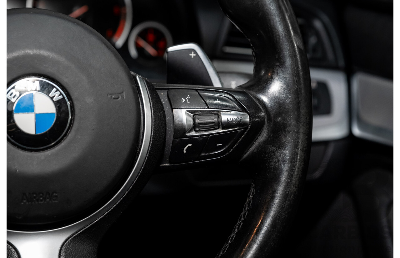 02/2016 BMW 520d M-Sport F10 MY17 4d Sedan Black Turbo Diesel 2.0L