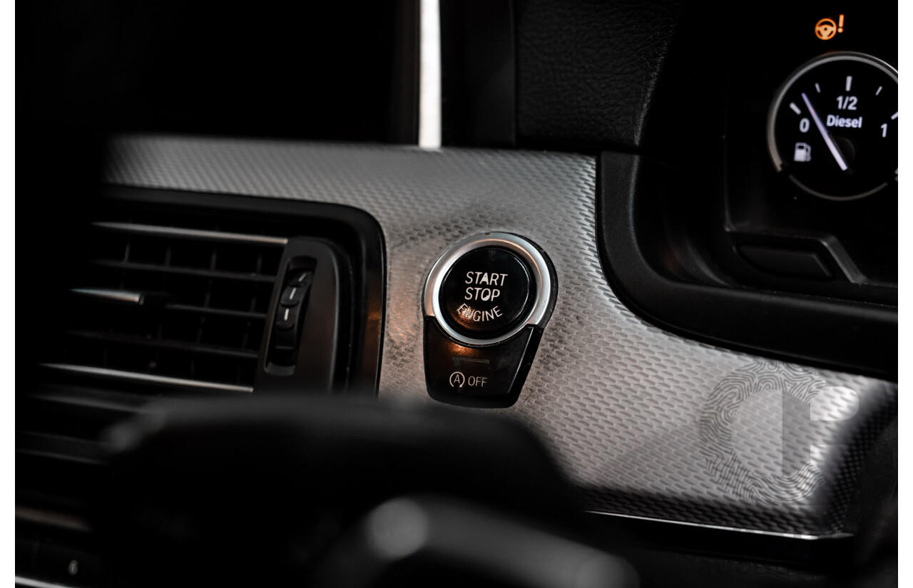 02/2016 BMW 520d M-Sport F10 MY17 4d Sedan Black Turbo Diesel 2.0L