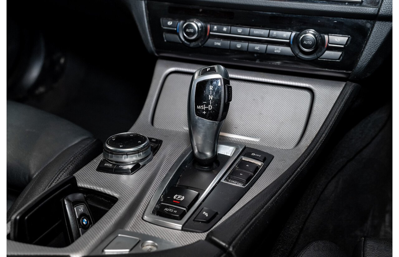 02/2016 BMW 520d M-Sport F10 MY17 4d Sedan Black Turbo Diesel 2.0L