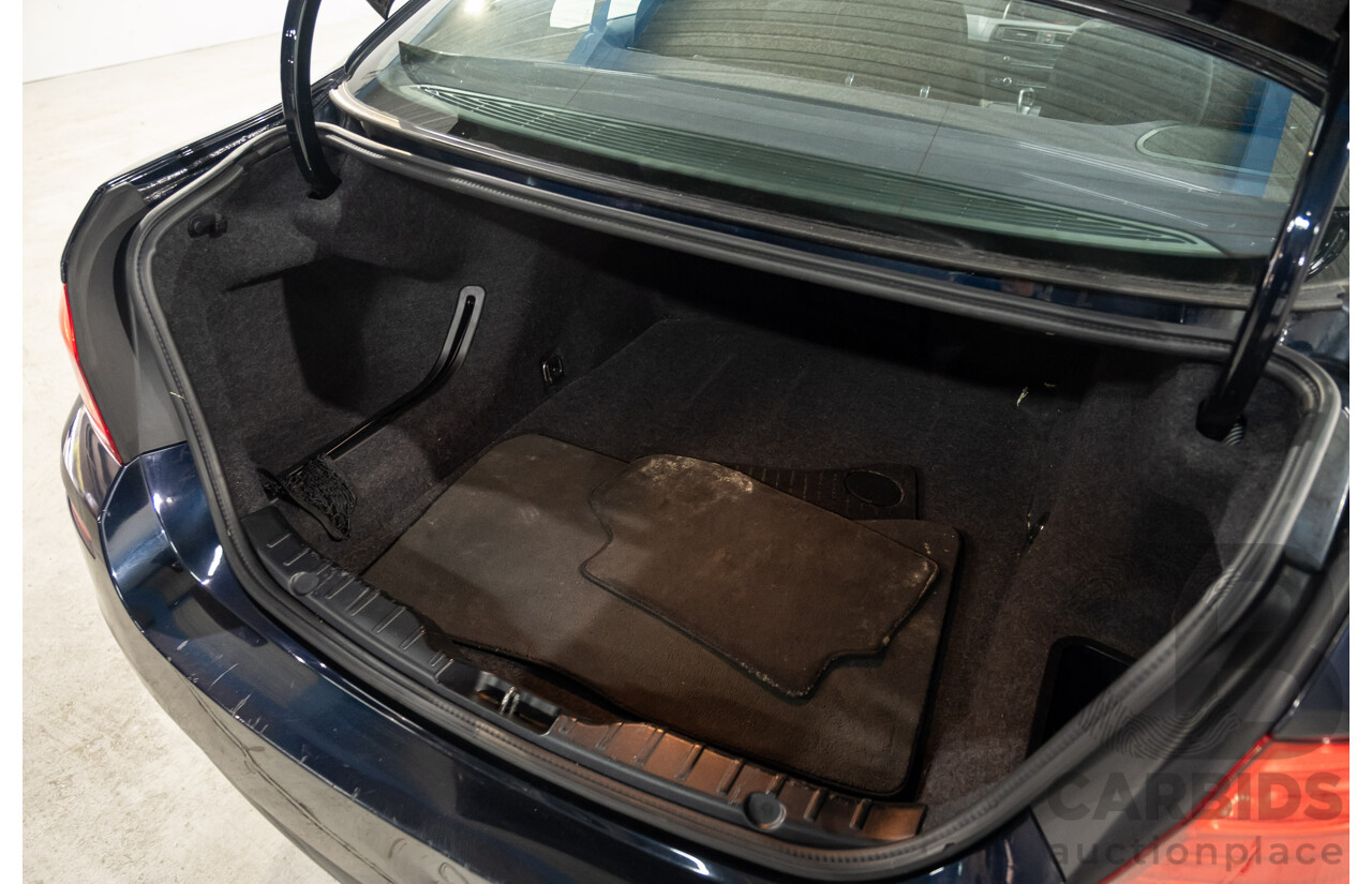 02/2016 BMW 520d M-Sport F10 MY17 4d Sedan Black Turbo Diesel 2.0L