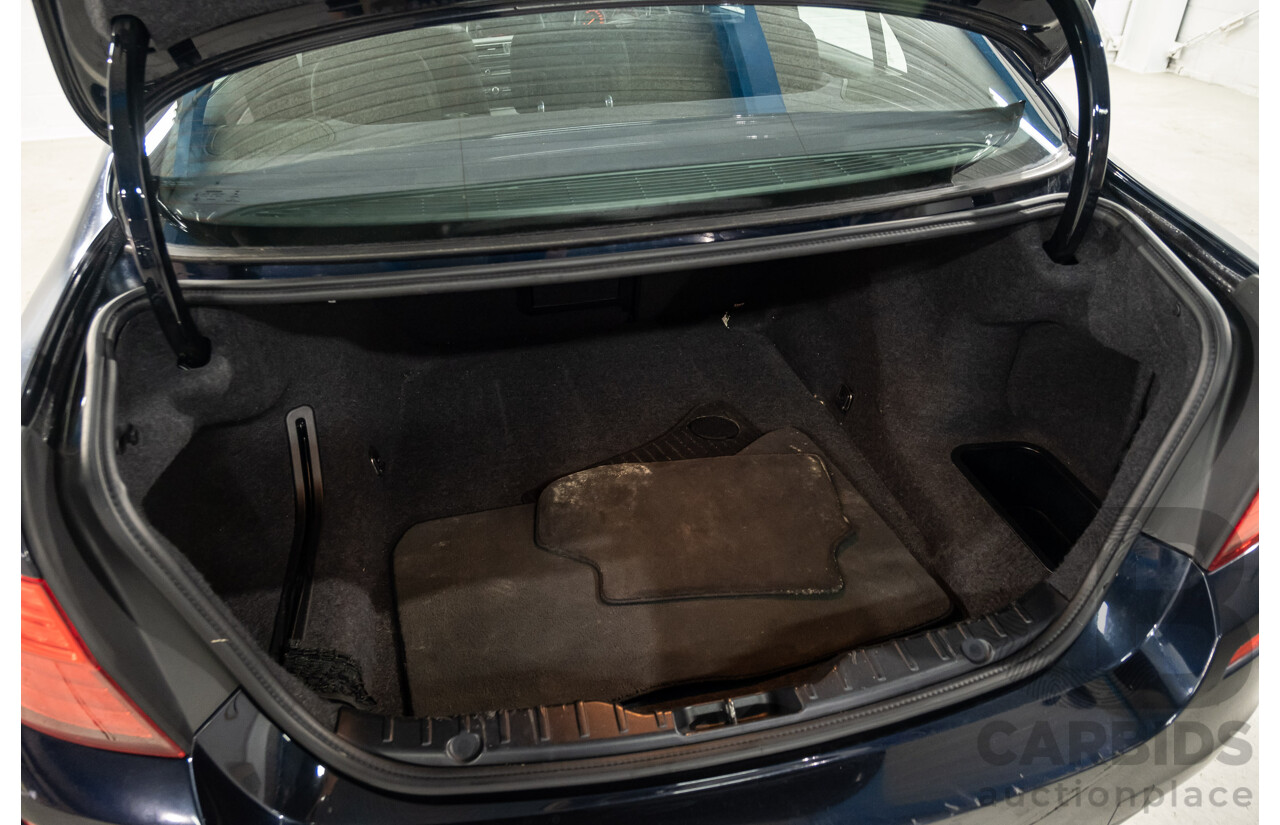 02/2016 BMW 520d M-Sport F10 MY17 4d Sedan Black Turbo Diesel 2.0L