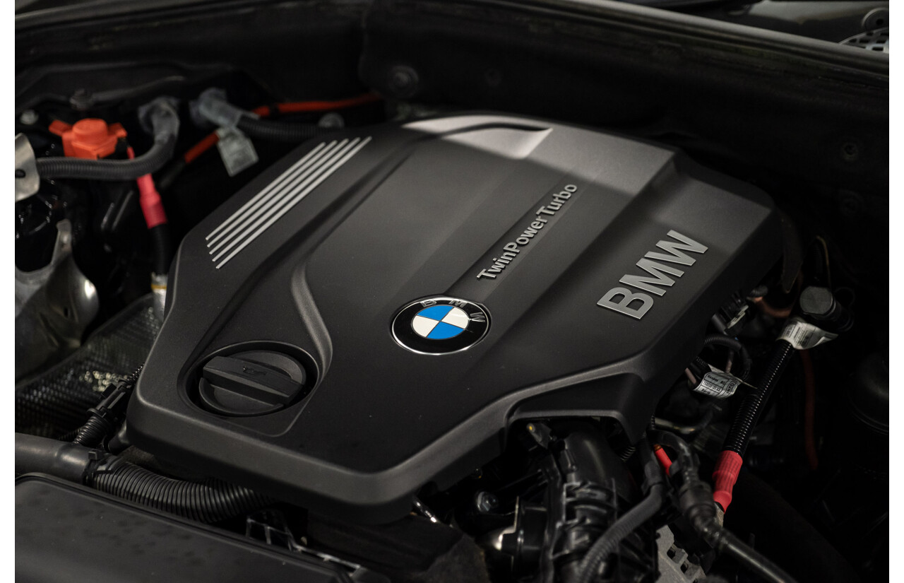 02/2016 BMW 520d M-Sport F10 MY17 4d Sedan Black Turbo Diesel 2.0L