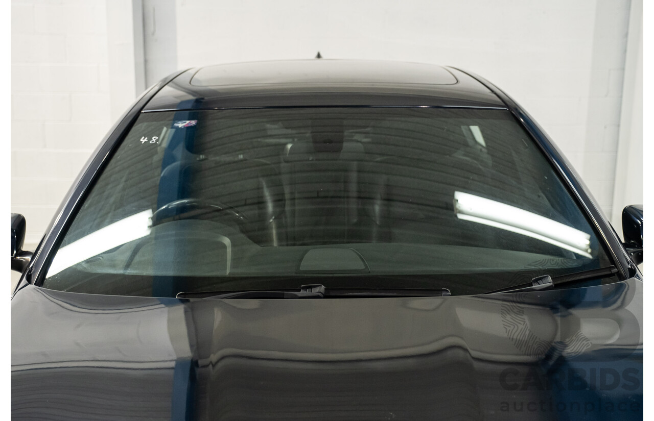 02/2016 BMW 520d M-Sport F10 MY17 4d Sedan Black Turbo Diesel 2.0L