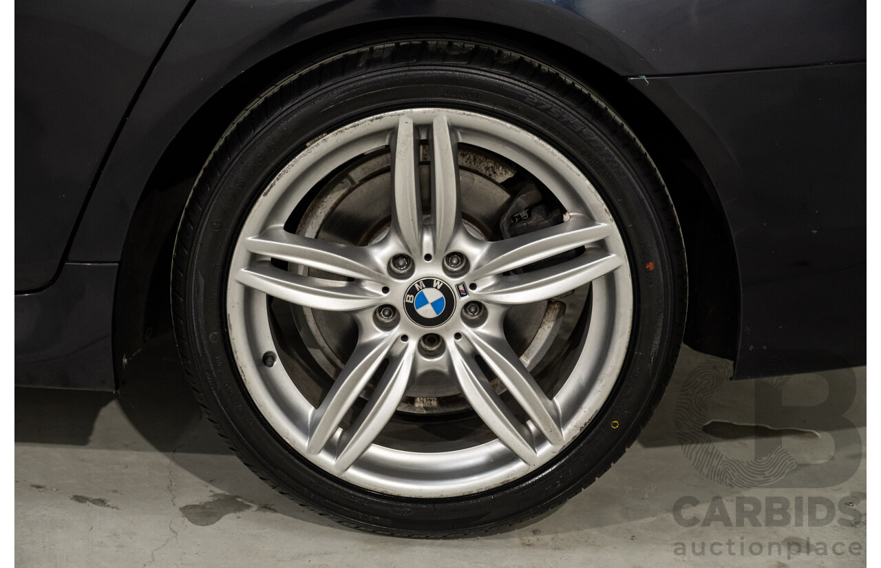 02/2016 BMW 520d M-Sport F10 MY17 4d Sedan Black Turbo Diesel 2.0L
