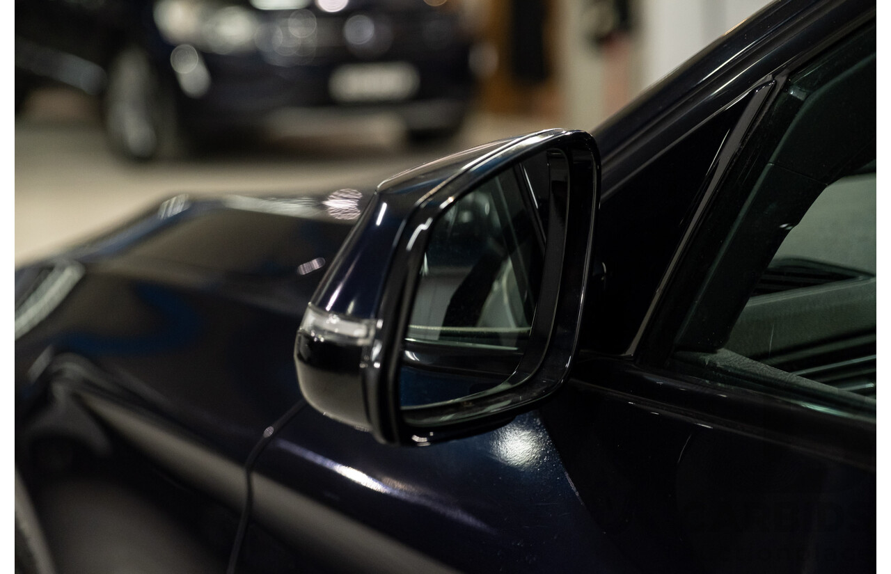 02/2016 BMW 520d M-Sport F10 MY17 4d Sedan Black Turbo Diesel 2.0L