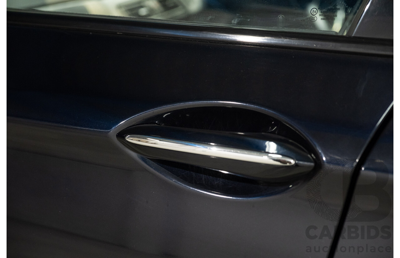 02/2016 BMW 520d M-Sport F10 MY17 4d Sedan Black Turbo Diesel 2.0L