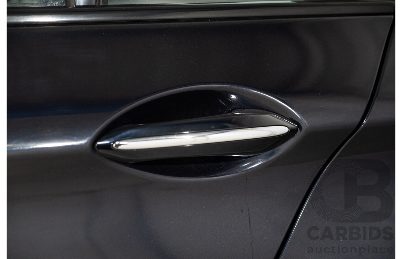 02/2016 BMW 520d M-Sport F10 MY17 4d Sedan Black Turbo Diesel 2.0L