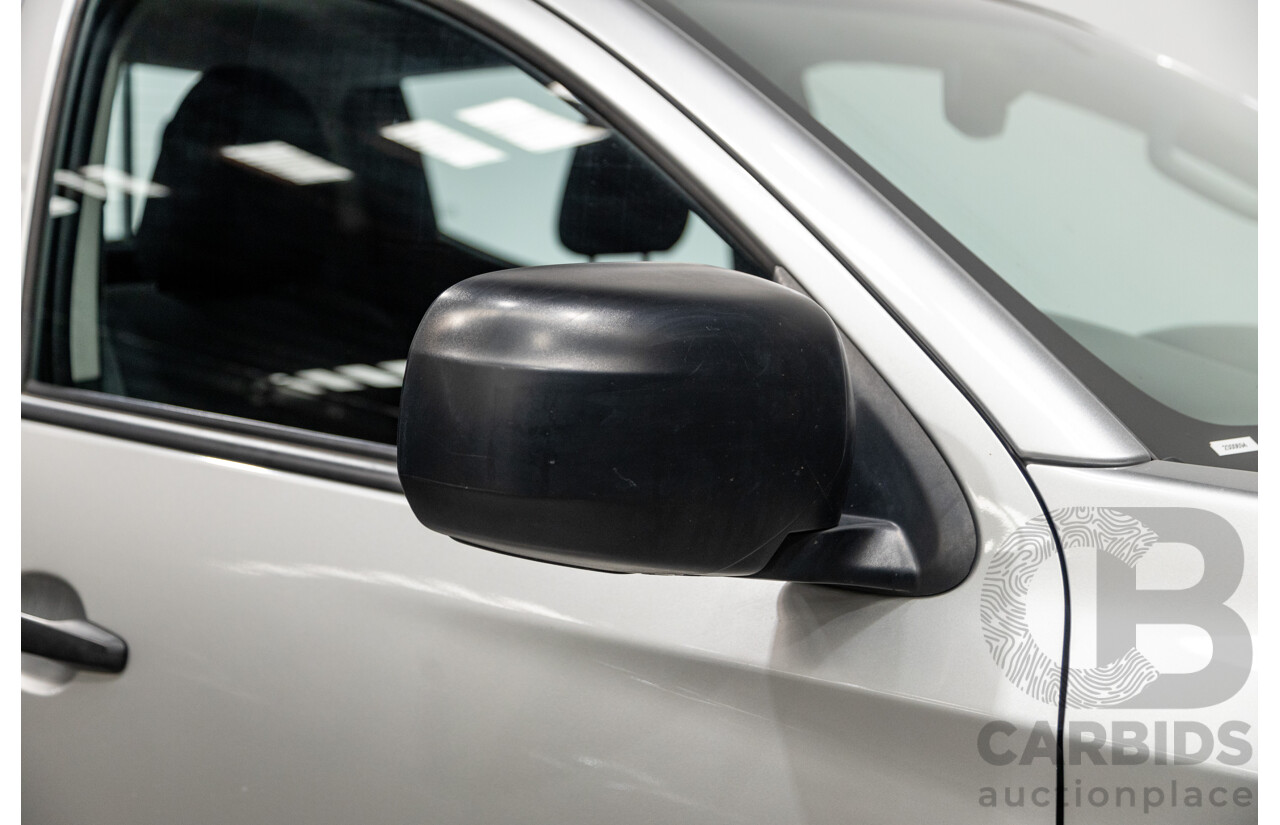 10/2015 Mitsubishi Triton GLX (4x4) MQ MY16 4d Dual Cab Utility Sterling Silver Metallic Turbo Diesel 2.4L