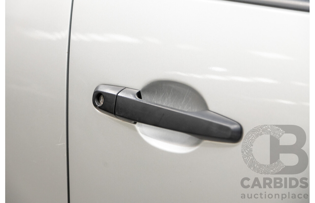 10/2015 Mitsubishi Triton GLX (4x4) MQ MY16 4d Dual Cab Utility Sterling Silver Metallic Turbo Diesel 2.4L