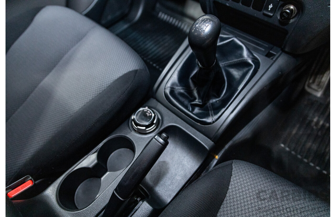 10/2015 Mitsubishi Triton GLX (4x4) MQ MY16 4d Dual Cab Utility Sterling Silver Metallic Turbo Diesel 2.4L