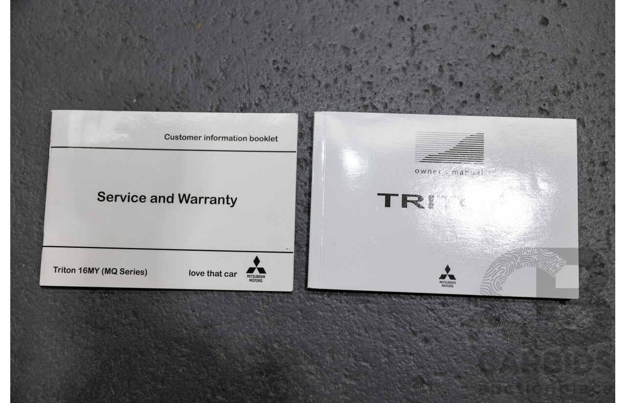 10/2015 Mitsubishi Triton GLX (4x4) MQ MY16 4d Dual Cab Utility Sterling Silver Metallic Turbo Diesel 2.4L