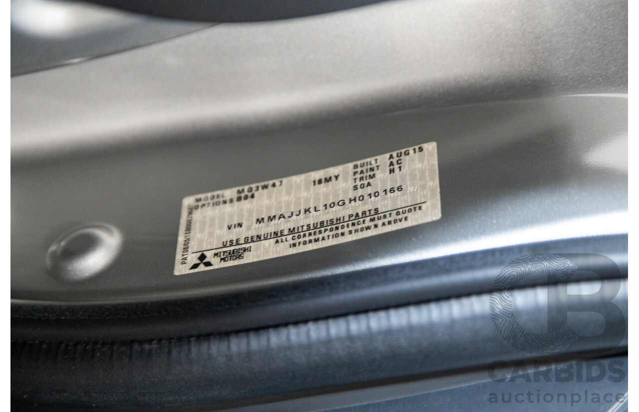 10/2015 Mitsubishi Triton GLX (4x4) MQ MY16 4d Dual Cab Utility Sterling Silver Metallic Turbo Diesel 2.4L