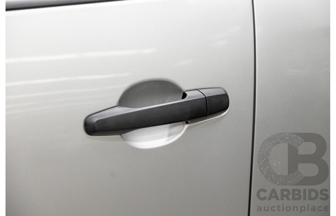 10/2015 Mitsubishi Triton GLX (4x4) MQ MY16 4d Dual Cab Utility Sterling Silver Metallic Turbo Diesel 2.4L