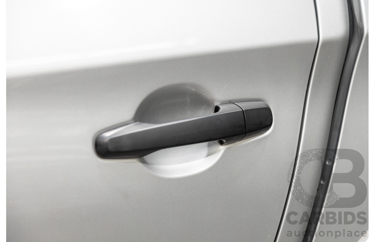 10/2015 Mitsubishi Triton GLX (4x4) MQ MY16 4d Dual Cab Utility Sterling Silver Metallic Turbo Diesel 2.4L