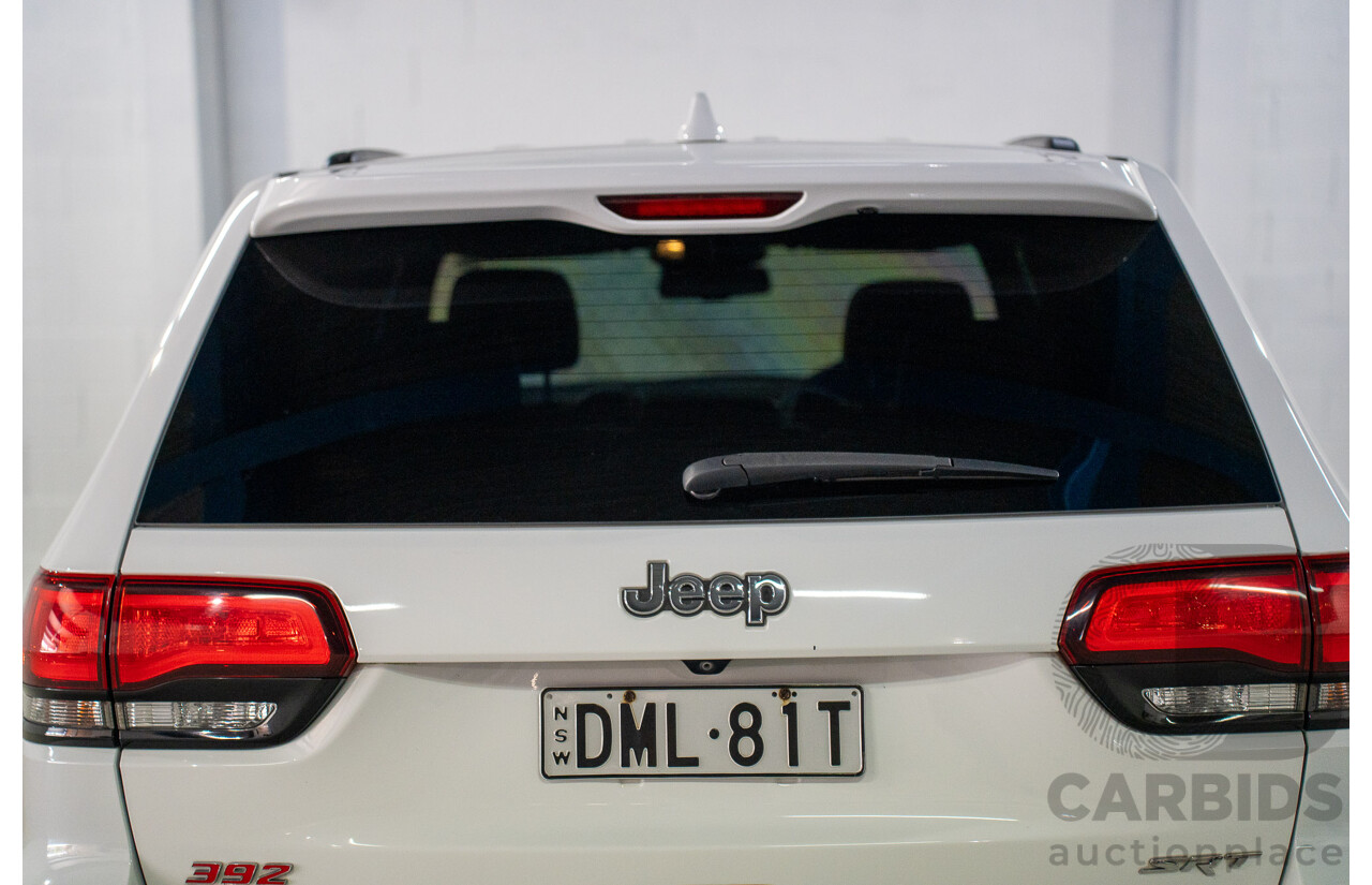 3/2015 Jeep Grand Cherokee SRT 8 (4x4) WK MY15 4d Wagon Bright White V8 6.4L