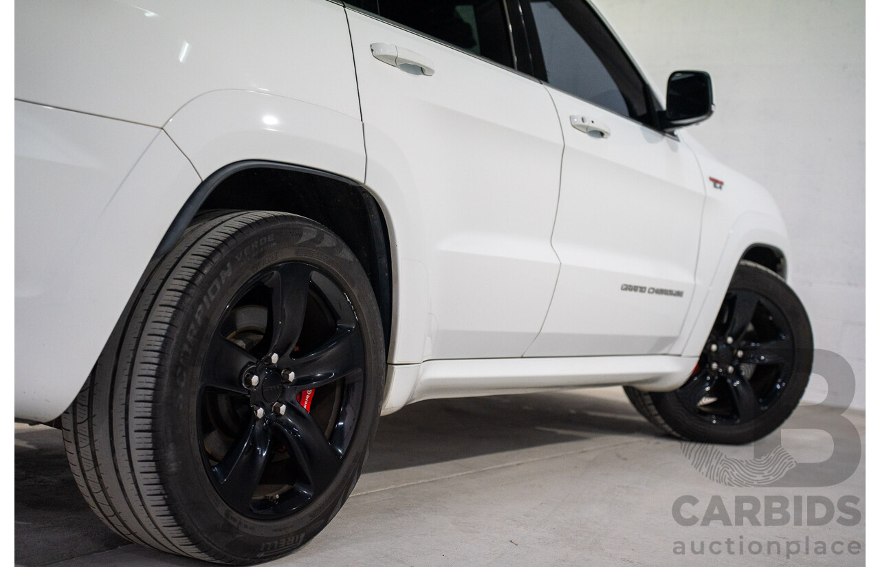 3/2015 Jeep Grand Cherokee SRT 8 (4x4) WK MY15 4d Wagon Bright White V8 6.4L