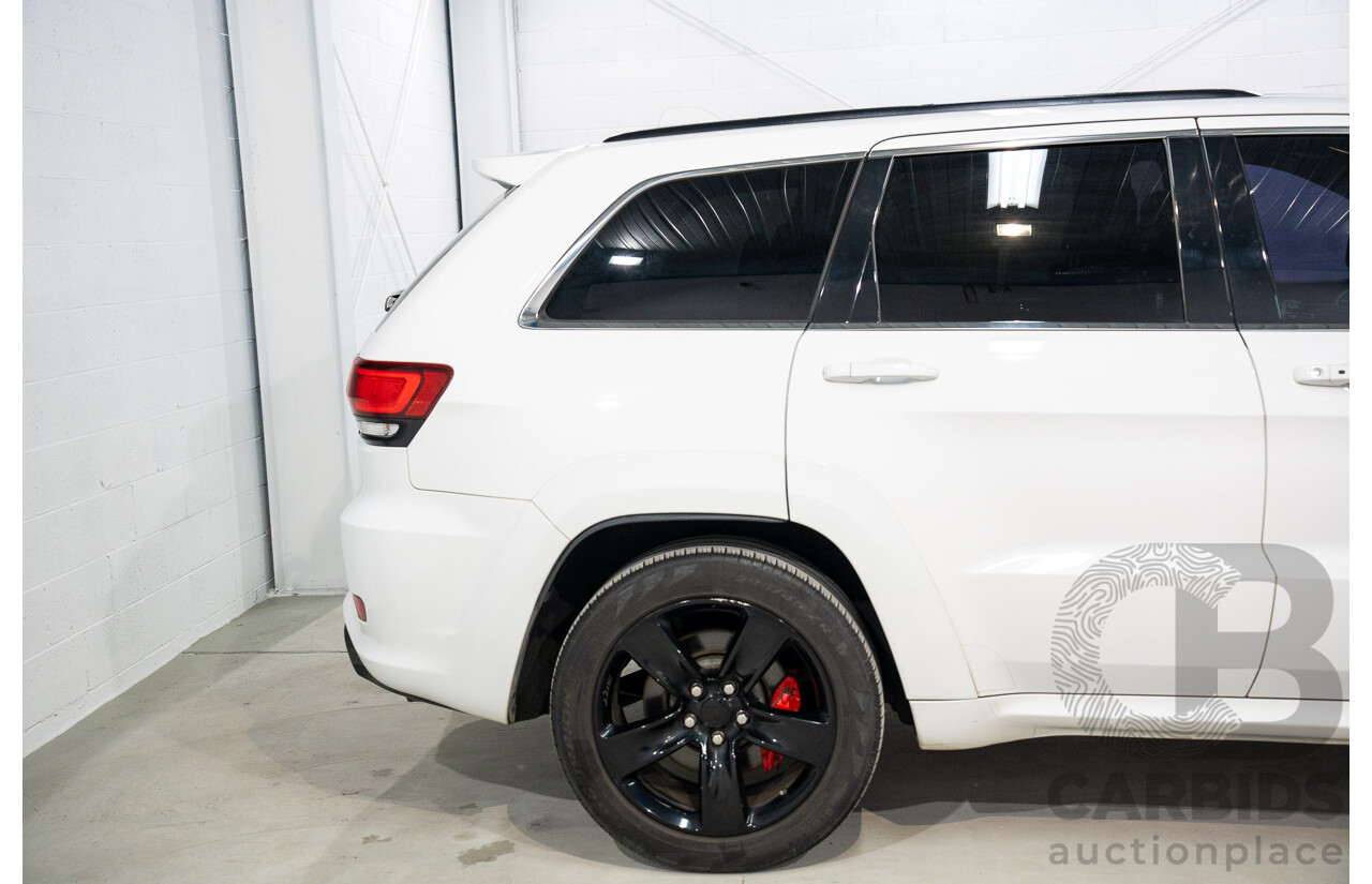 3/2015 Jeep Grand Cherokee SRT 8 (4x4) WK MY15 4d Wagon Bright White V8 6.4L