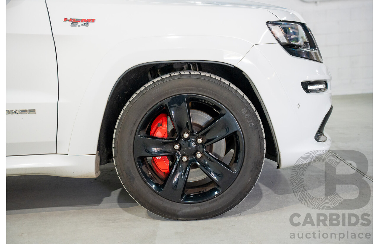 3/2015 Jeep Grand Cherokee SRT 8 (4x4) WK MY15 4d Wagon Bright White V8 6.4L