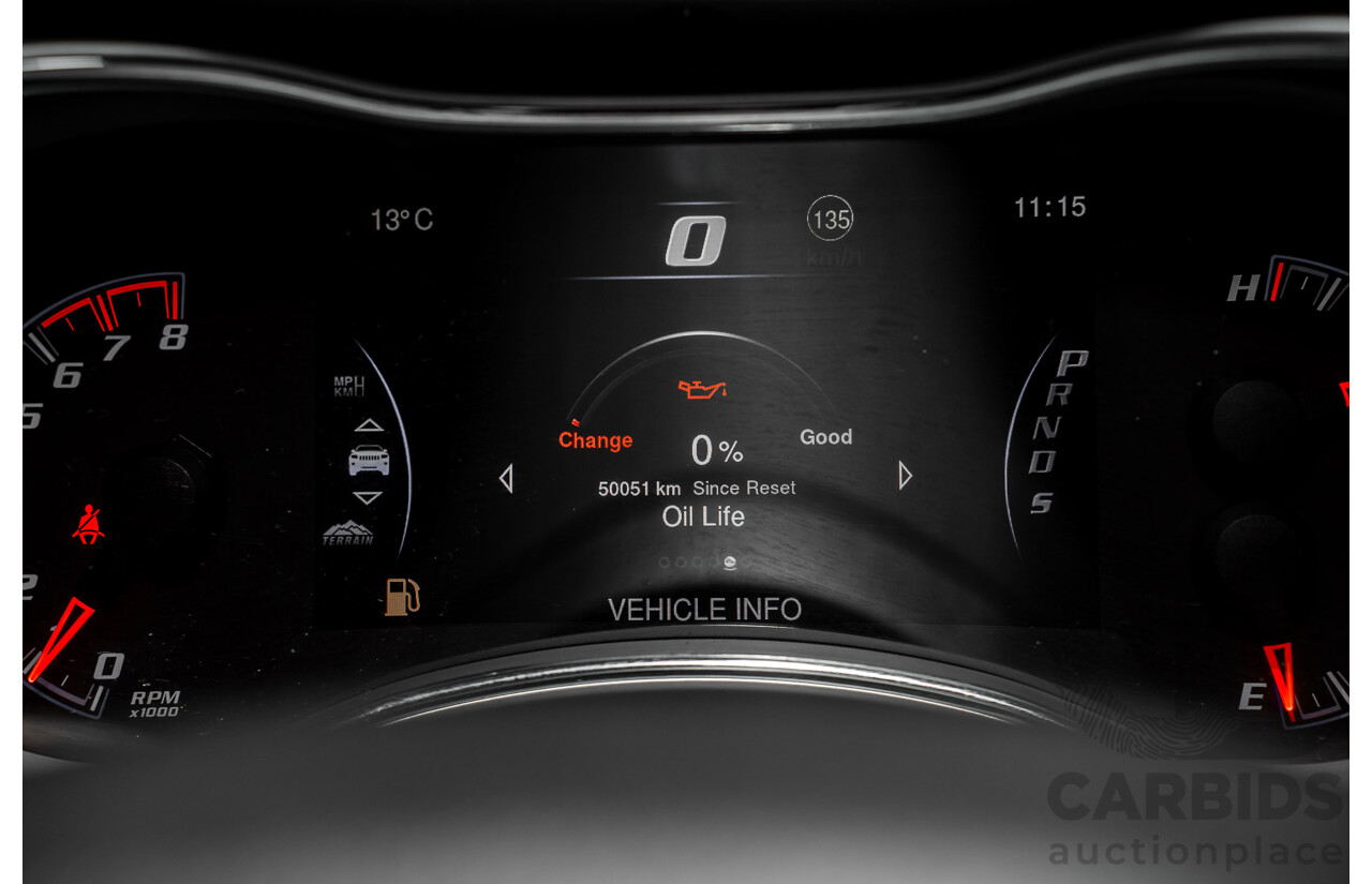 3/2015 Jeep Grand Cherokee SRT 8 (4x4) WK MY15 4d Wagon Bright White V8 6.4L