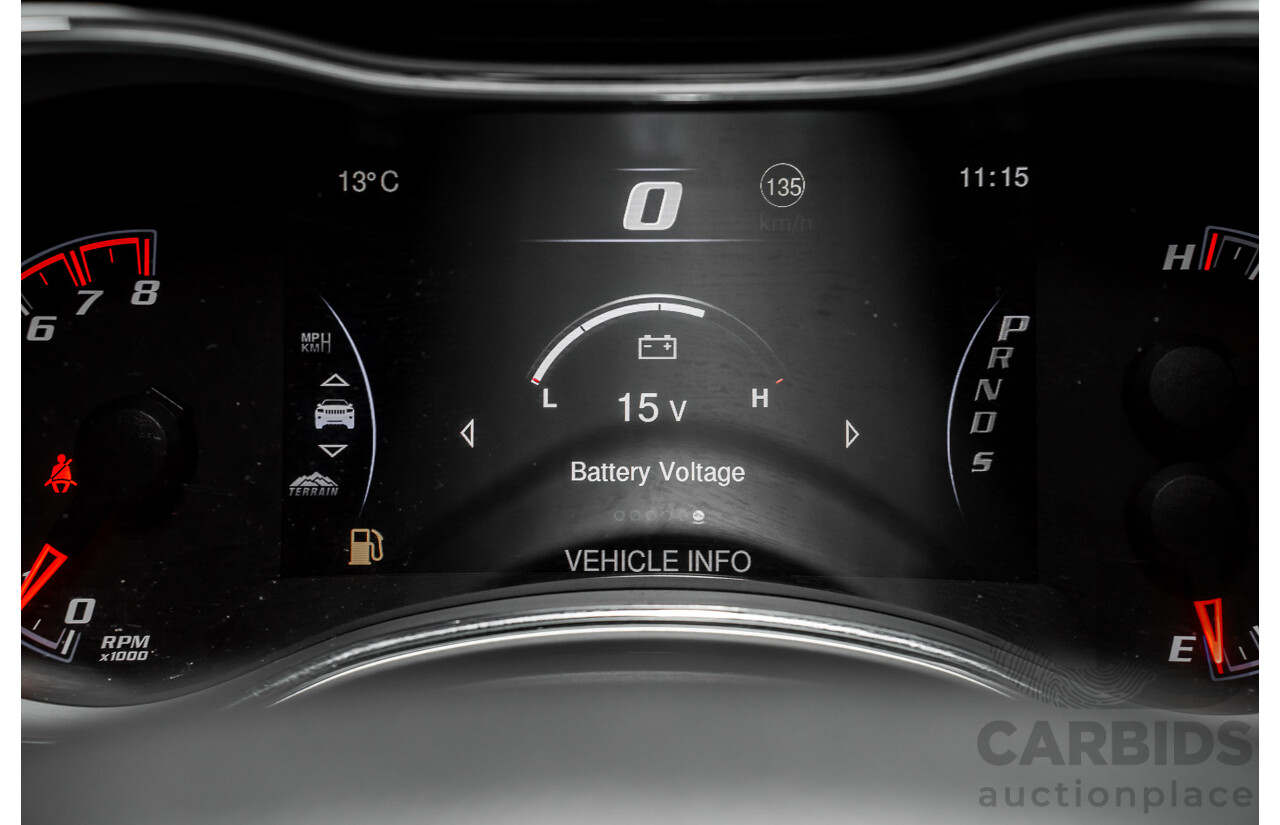 3/2015 Jeep Grand Cherokee SRT 8 (4x4) WK MY15 4d Wagon Bright White V8 6.4L