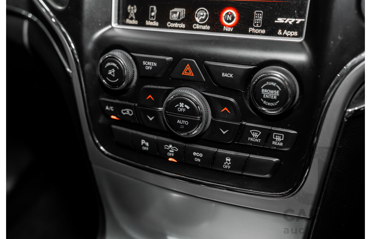 3/2015 Jeep Grand Cherokee SRT 8 (4x4) WK MY15 4d Wagon Bright White V8 6.4L